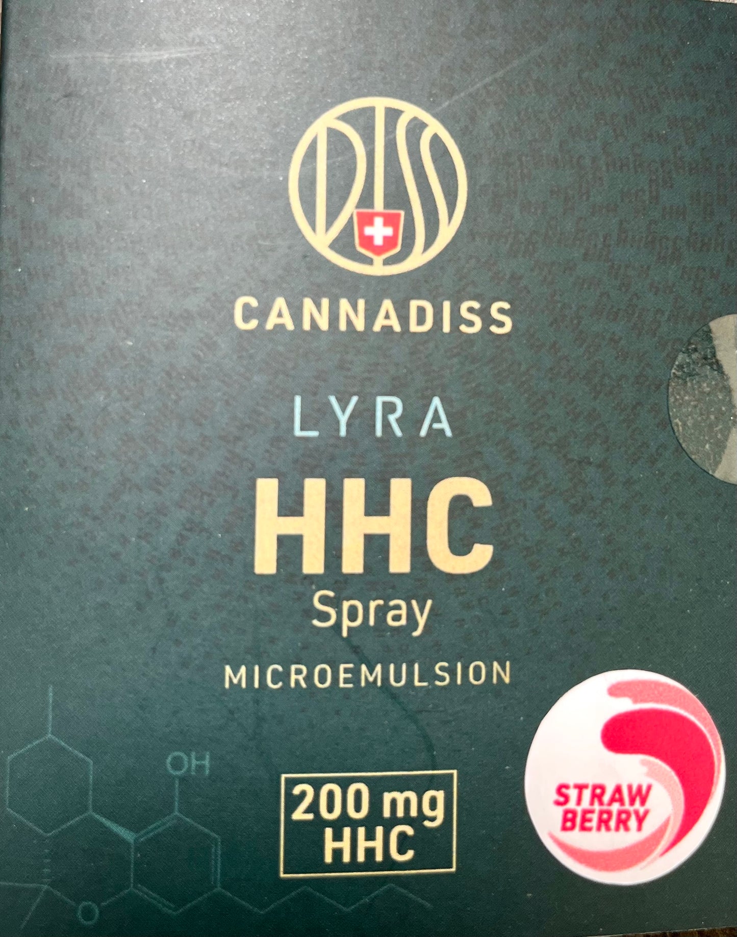 Cannadiss HHC Microemulsion Mund-Spray Strawberry