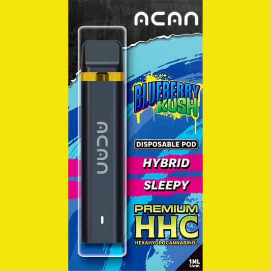 ACAN 1ml Blueberry Kush HHC Vape Pen